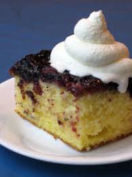 Blueberry-Lemon Upside-Down Cake